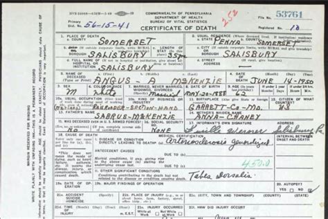 baltimore vital records death certificate